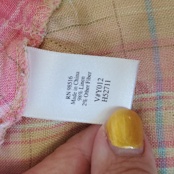 Linen Blouse - Picture 8 of 8